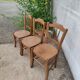 Lot de chaises bistrot