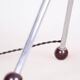Mid-Century Chrome-Plated Steel Floor Lamp attributed to Napako, 1950s