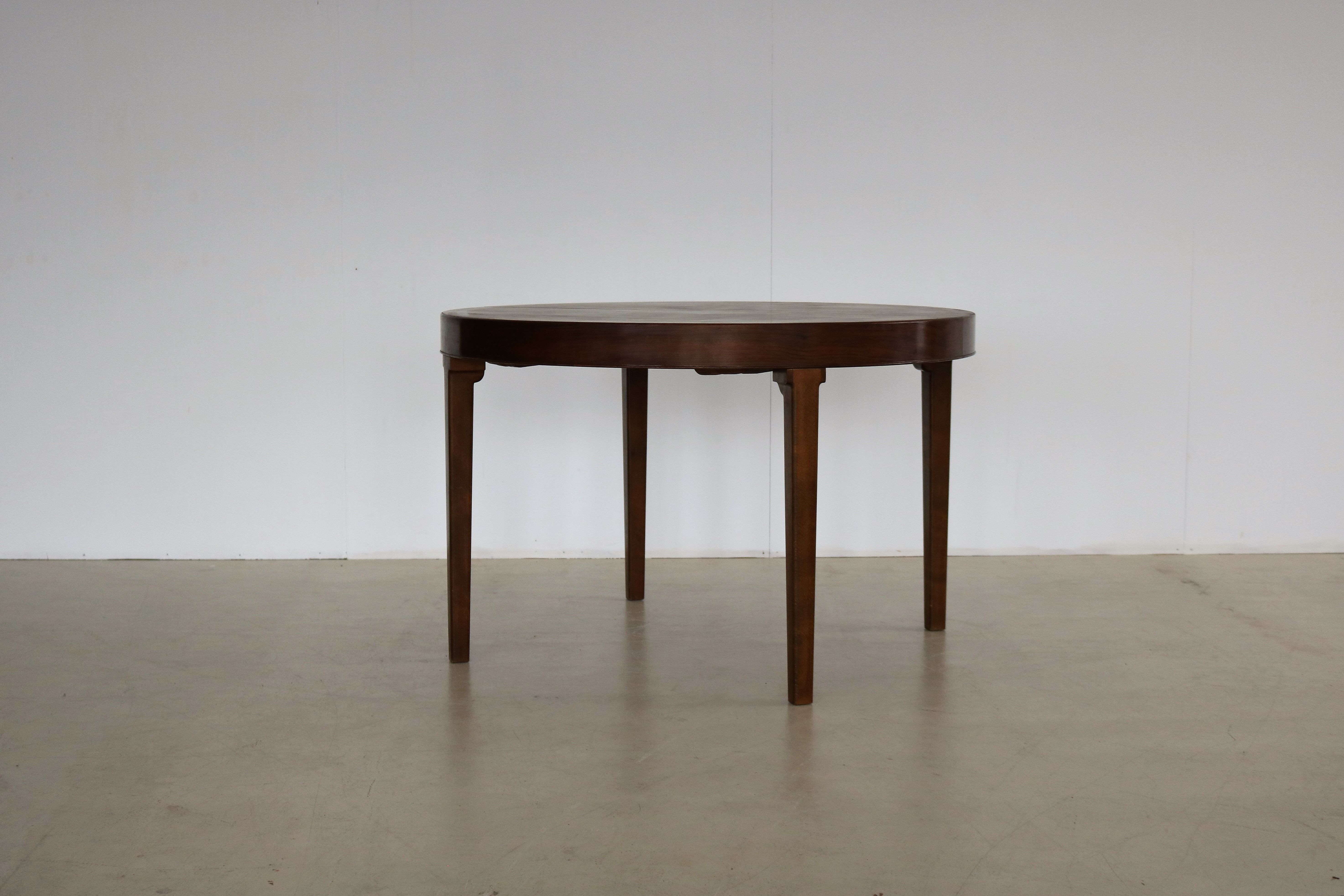Vintage rosewood extandable dining table