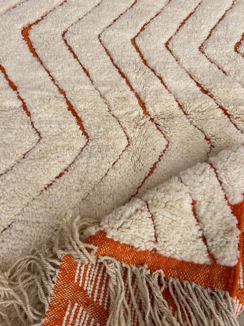 Handmade Beni Ouraine rug, size 200 x 300 cm
