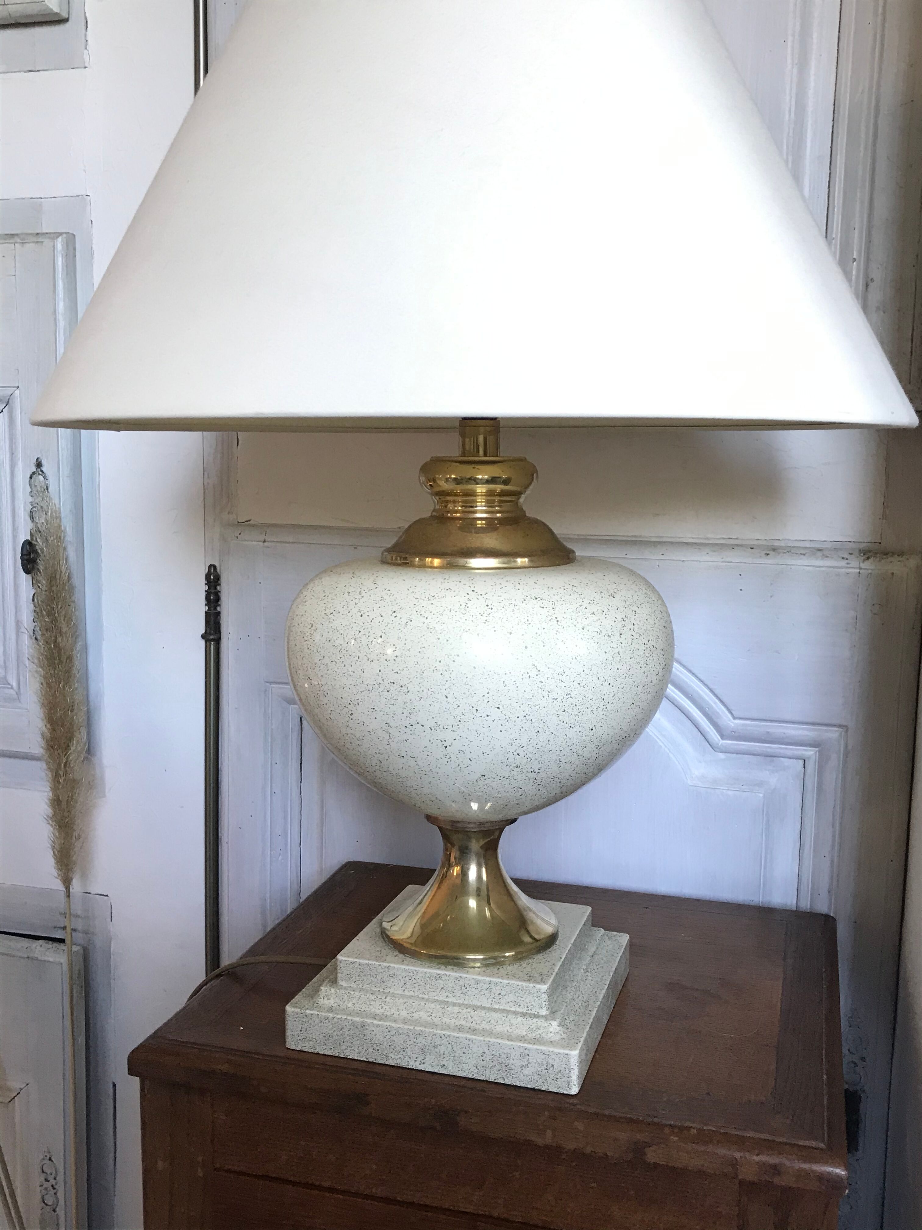 Vintage "Oricourt" Dolphin Lamp
