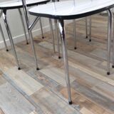 4 Formica chairs from the 60s and 70s