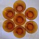 Amber glass bowls Duralex. Vintage