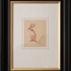 Jean Auguste Vyboud - Two Nude Life Studies
