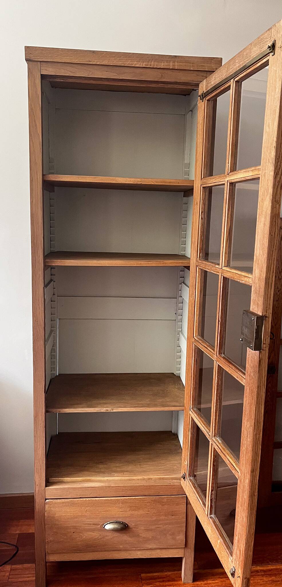 Antique Parisian Glass Cabinet Art Deco Display Cabinet Francis Jourdain