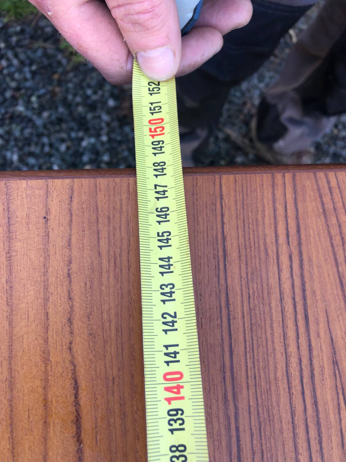 Vintage Scandinavian teak table