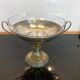 Art Deco brass cup and engraved cup