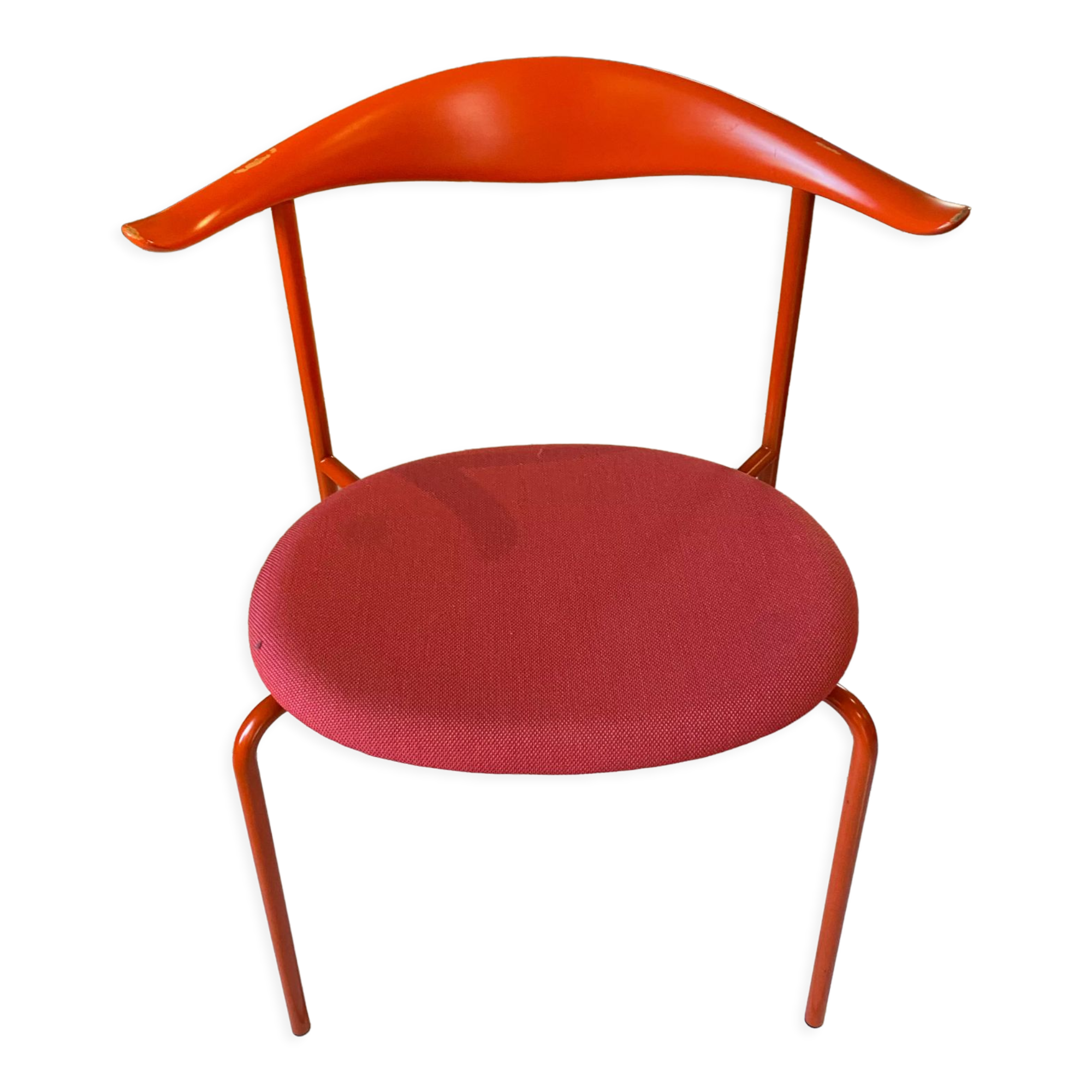 Red Carl Hansen chair