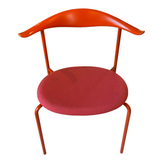 Red Carl Hansen chair