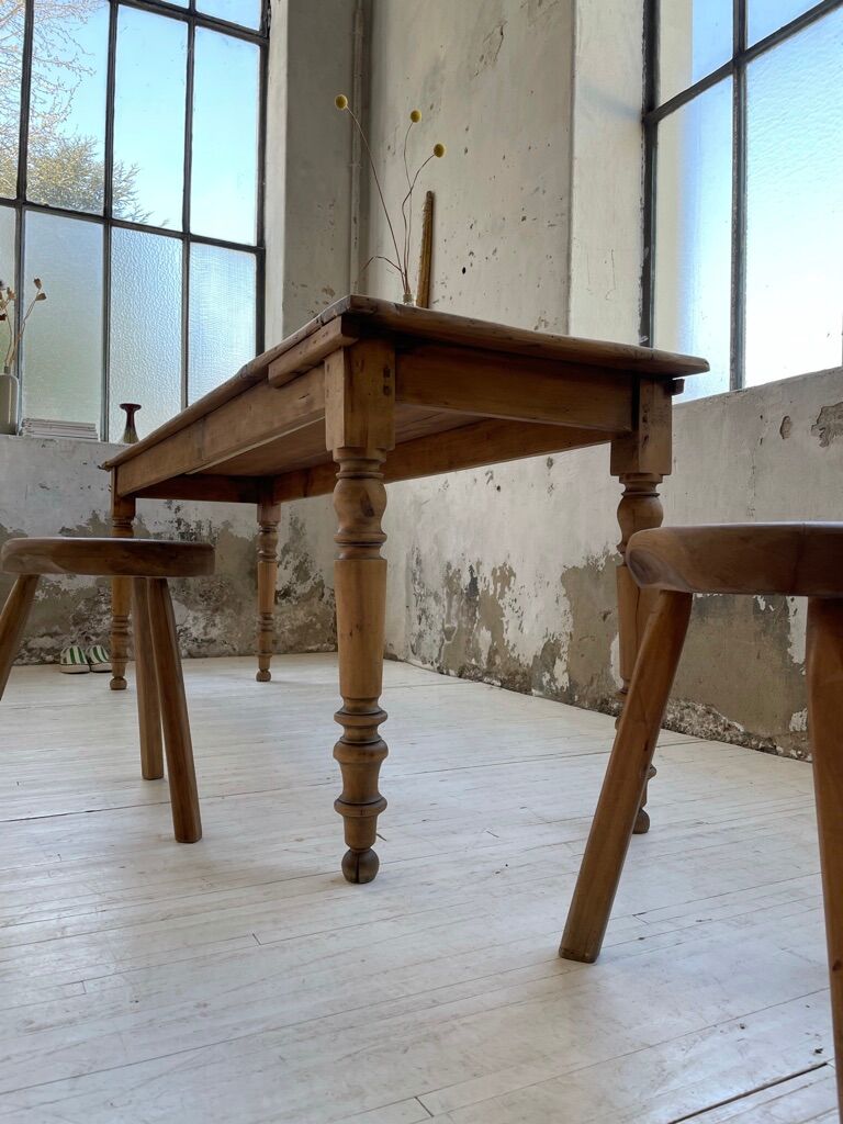 Farm table bistro pine and cherry 210cm