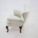 1900s rare antique curved armchair