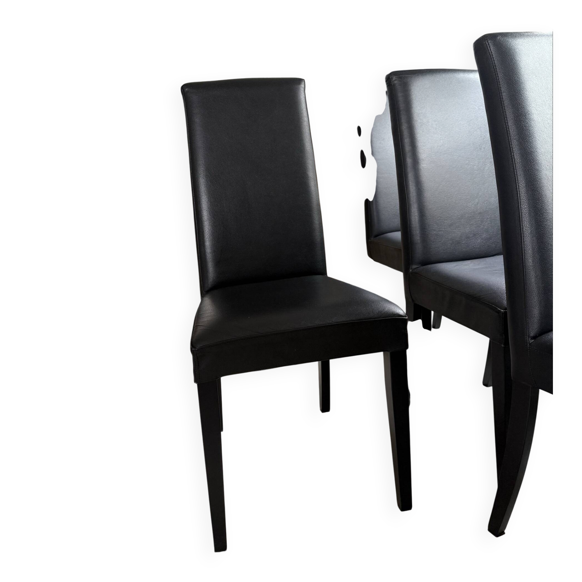 Set of four chairs
