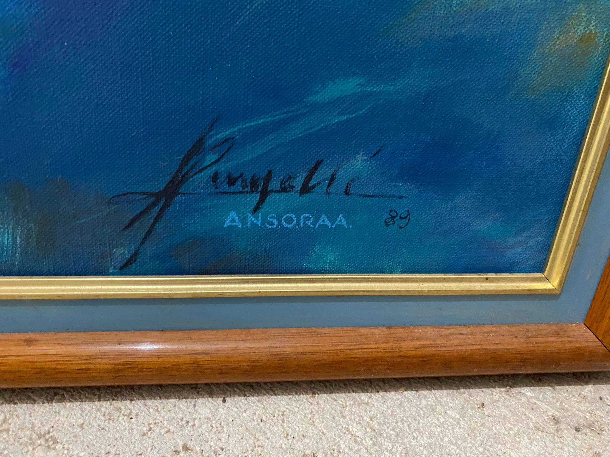 Spitfire aircraft painting by Lengelle