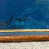 Tableau avions spitfire signe Lengelle