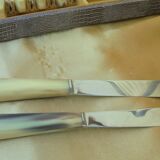 24 Art Deco knives meat and Desert