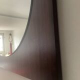 Scandinavian teak mirror from the 60s