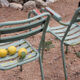 Paire de fauteuils de jardin vintage