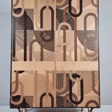 Vintage wardrobe in ash, 1970s