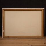 80's painting signed by Simonetta Carpini