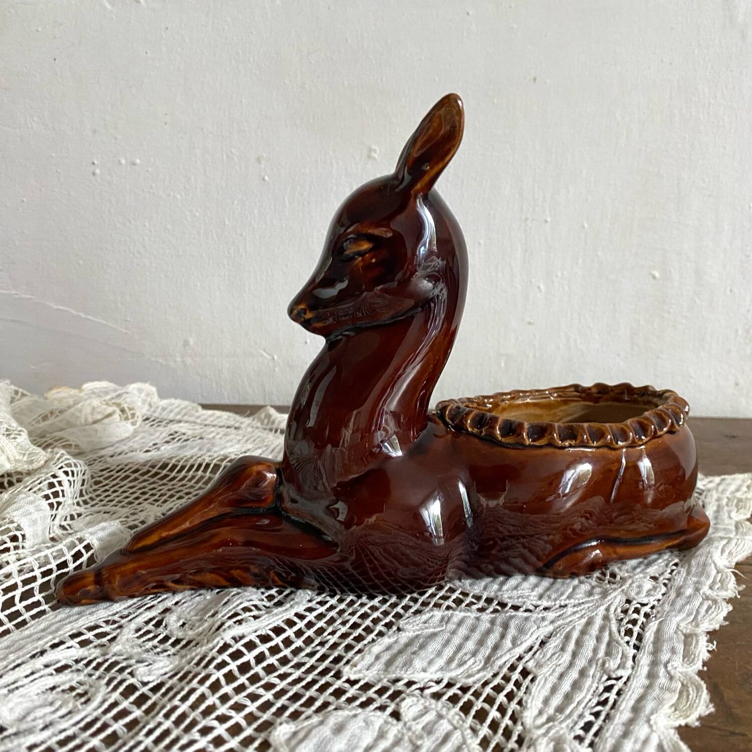 Ceramic deer from the 1950s-60s