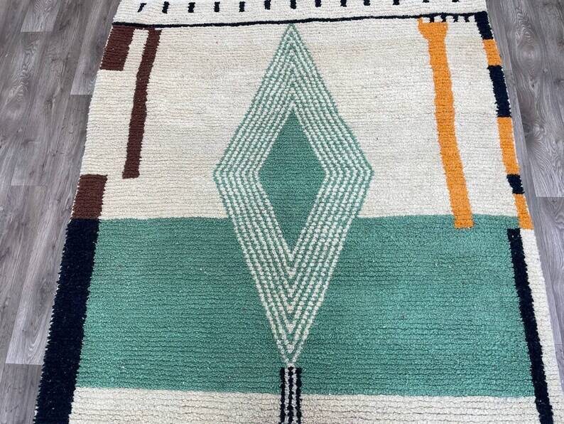 Handmade wool rug 3*2m Moroccan