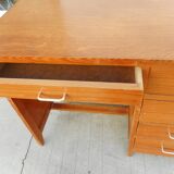 1960s desk in light wood