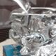 Cendrier en cristal et son pilon