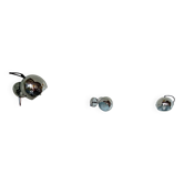 Set of 3 multidirectional spotlights space art 1980s