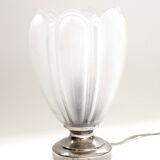 Old glassware lamp