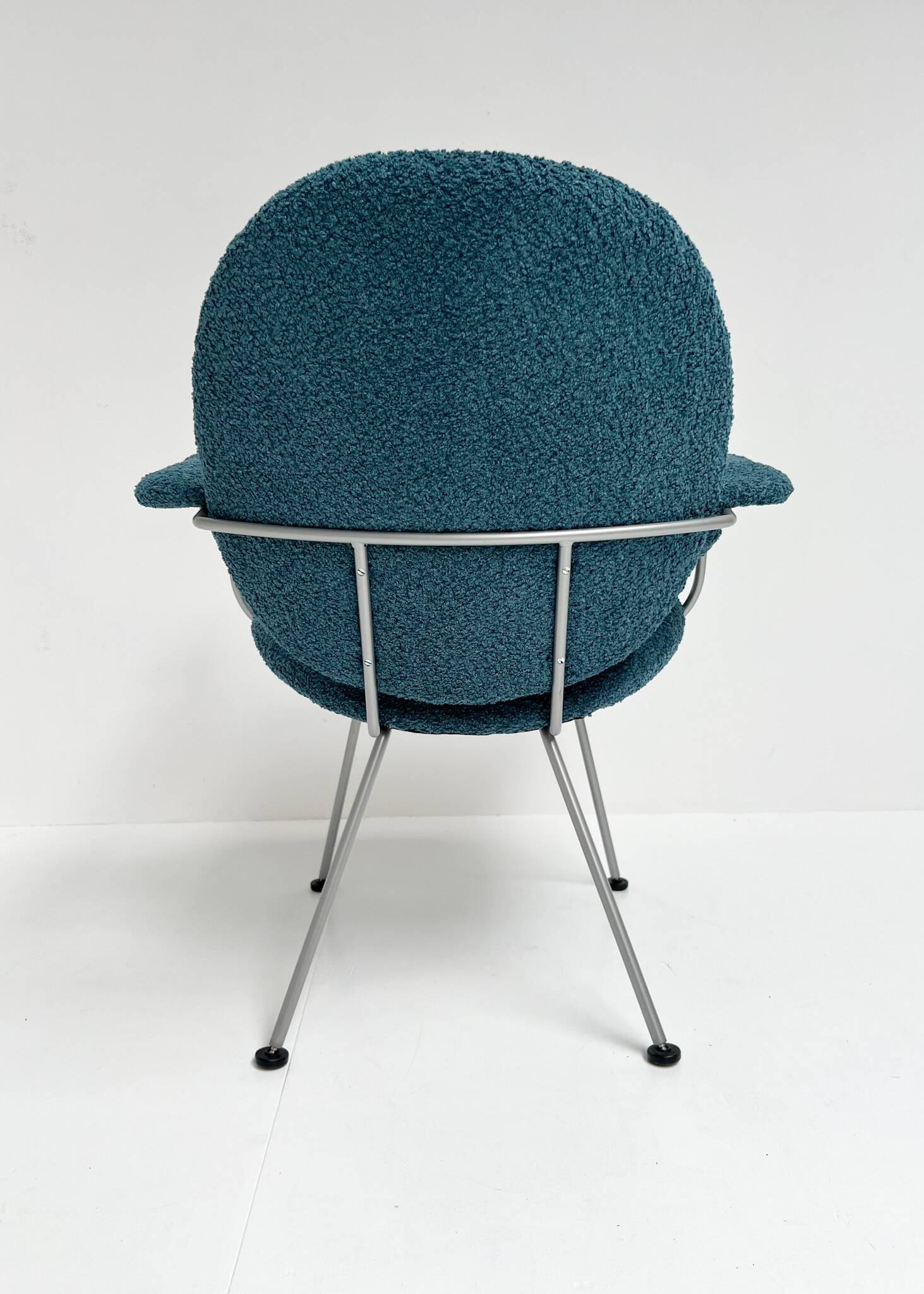 Reupholstered Trienale armchair by Willem Gispen for Kembo Rhenen