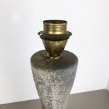 Ceramic studio pottery table light by Piet Knepper for Mobach, Netherlands 1960s