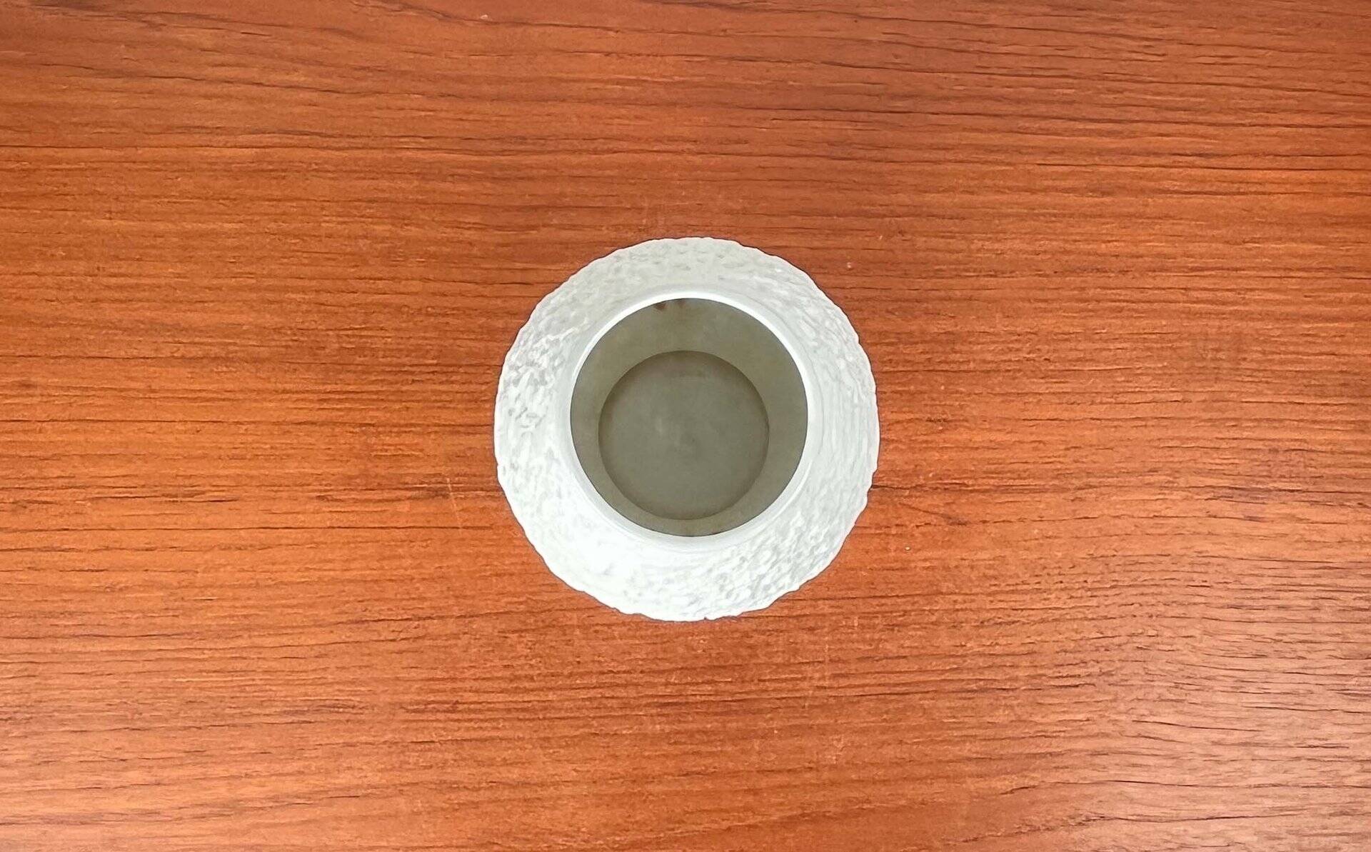 Vintage white porcelain vase German Model 605/2 by KPM Royal Porcelain, 1970s.