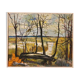 Paysage avec arbres par Harry Sahlin