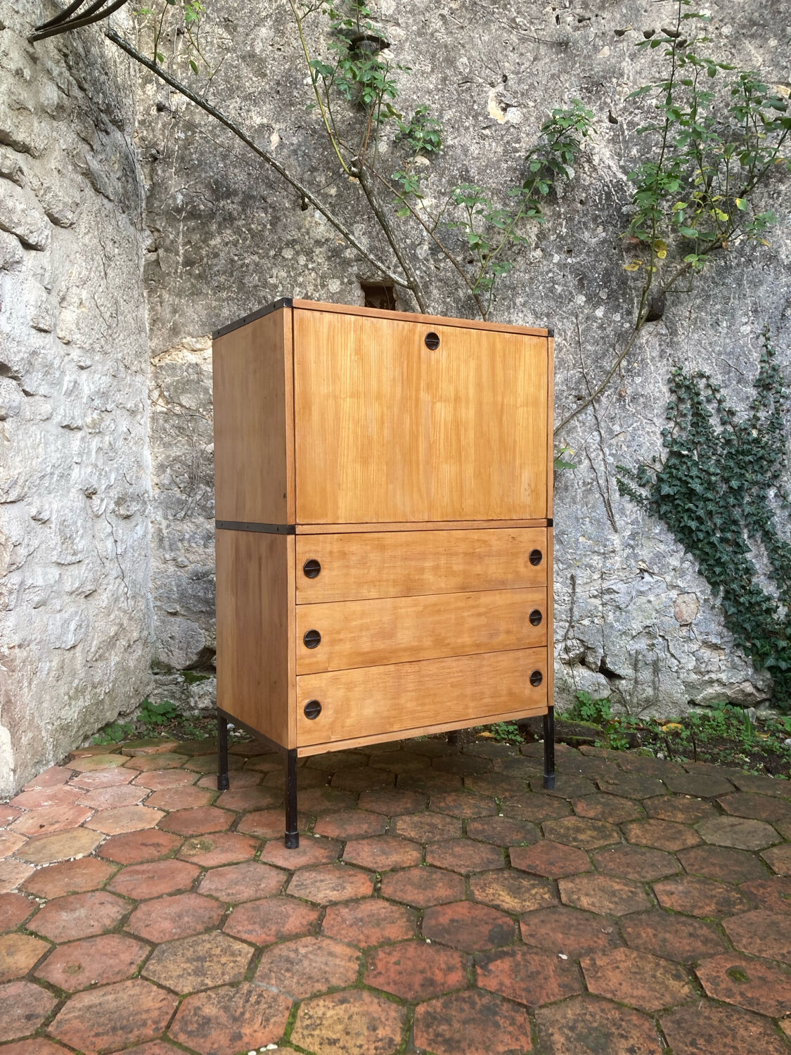 Vintage secretary Pierre Guariche ARP