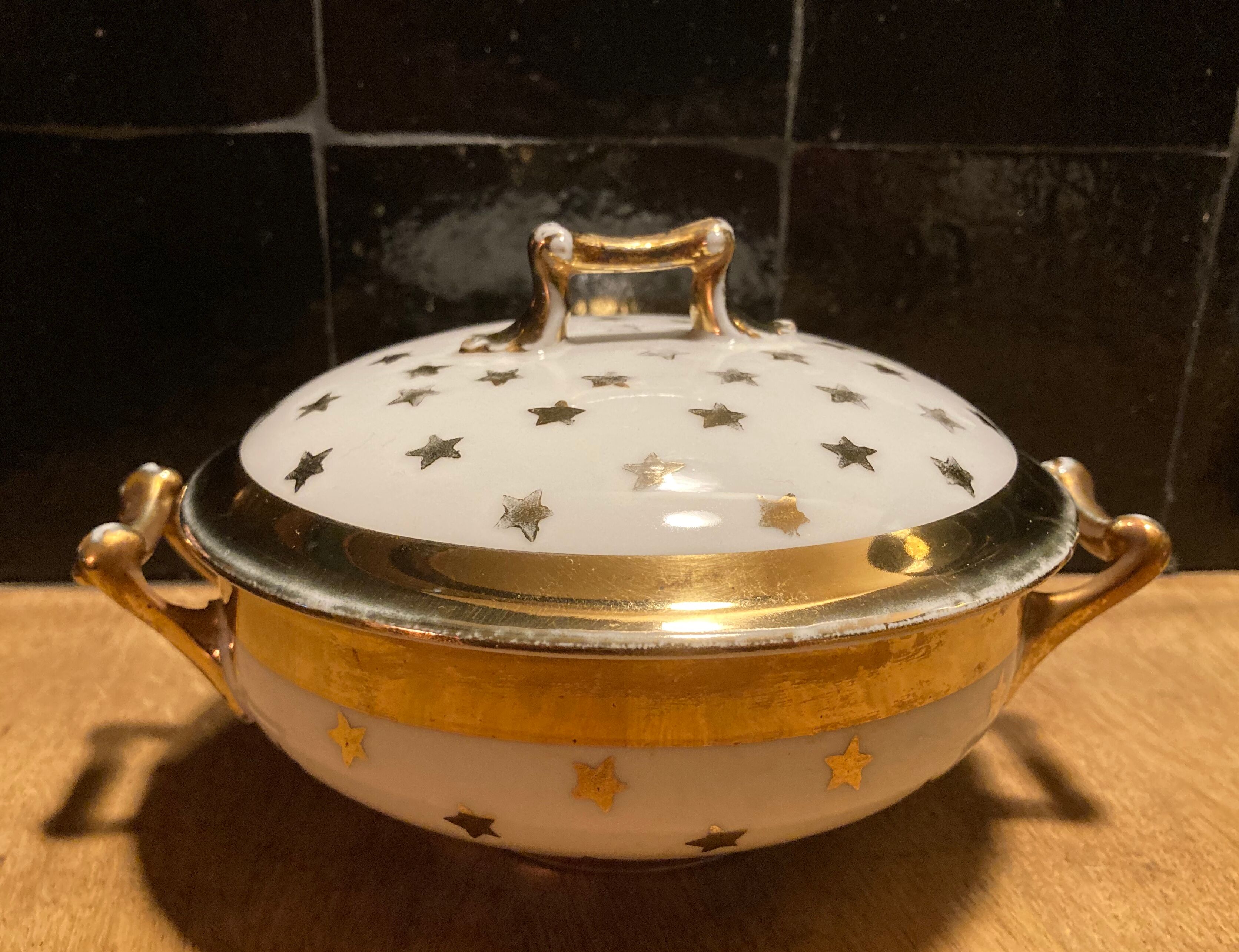 Candy Limoges gold leaf