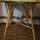 Rattan table