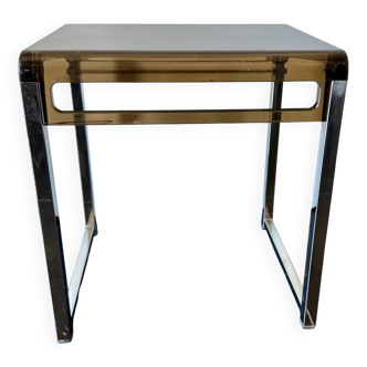 Plexiglas side table from the 70s