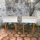 Pair of vintage bedside tables