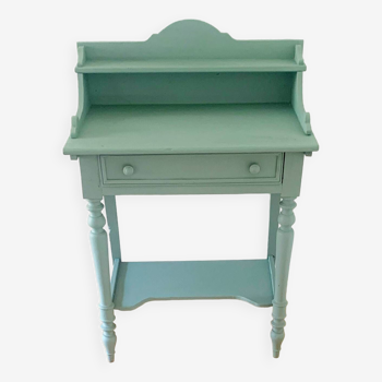 Vintage painted wood dressing table