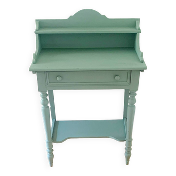 Vintage painted wood dressing table