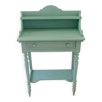 Vintage painted wood dressing table