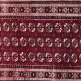 Vintage 126 X 194 CM hand made Persian Bukhara rug
