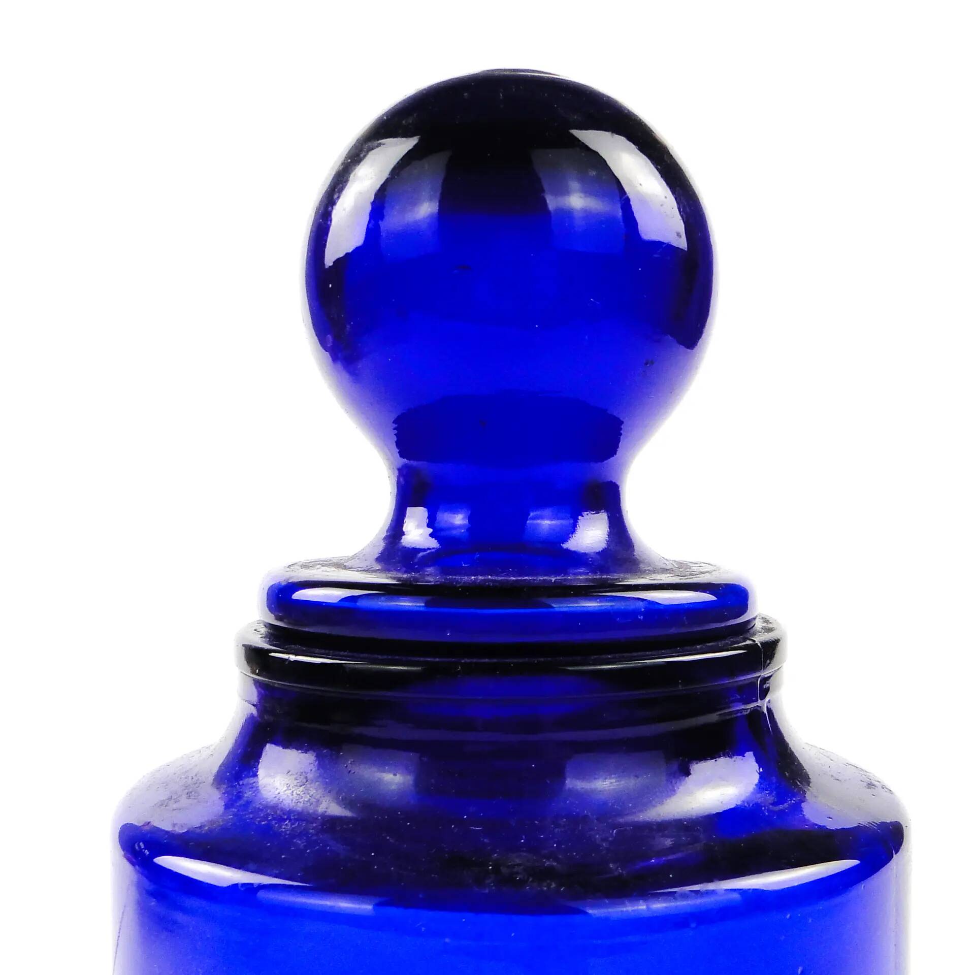 Minimalism bonbonniere, pressed glass, HSG Prądniczanka, Poland, 1970s