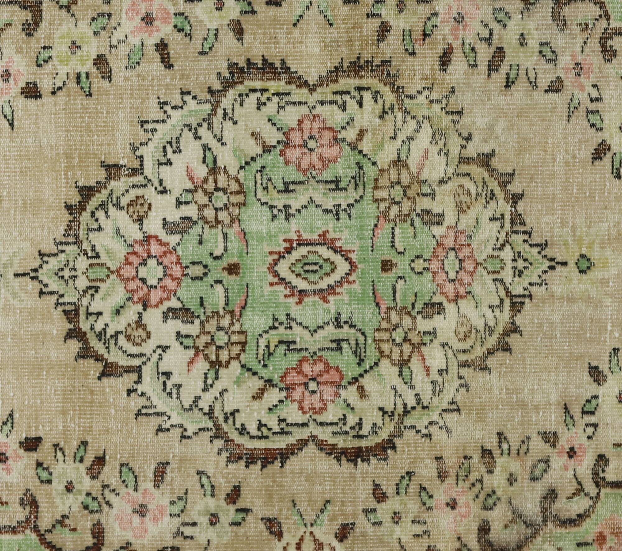 Modern Unique Rug, Turkish Oriental Handmade Boho Kilim Rug,for Kitchen,Bedroom 275 x 185 cm