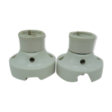 Duo of ceramic wall light