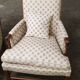 Pair of seventies shepherd armchairs