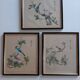 Lot 3 estampes oiseaux