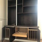 Bookcase and vinyl storage unit