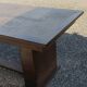 Art Deco dining table in solid oak – in the style of Dudouyt