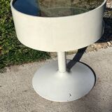 Vintage Space Age 70s Tulip Side Table Opal Mabel